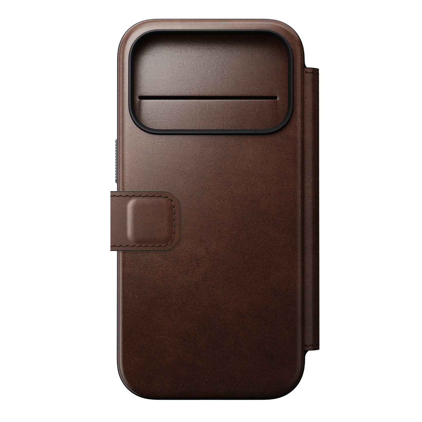 Modern Leather Folio for iPhone 17