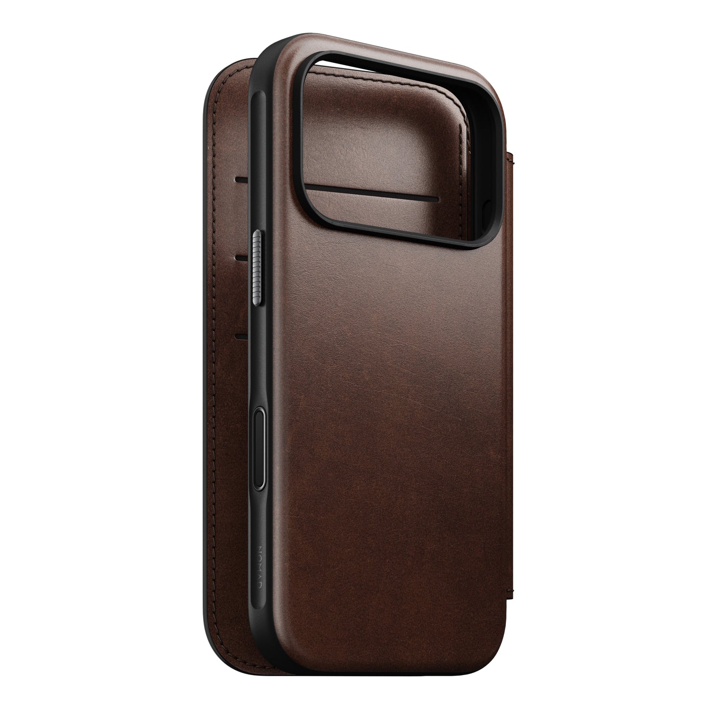 Modern Leather Folio for iPhone 17