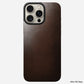 Magnetic Leather Back for iPhone 16 Pro