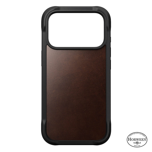 Rugged Leather Case for iPhone 17