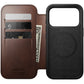 Modern Leather Folio for iPhone 17