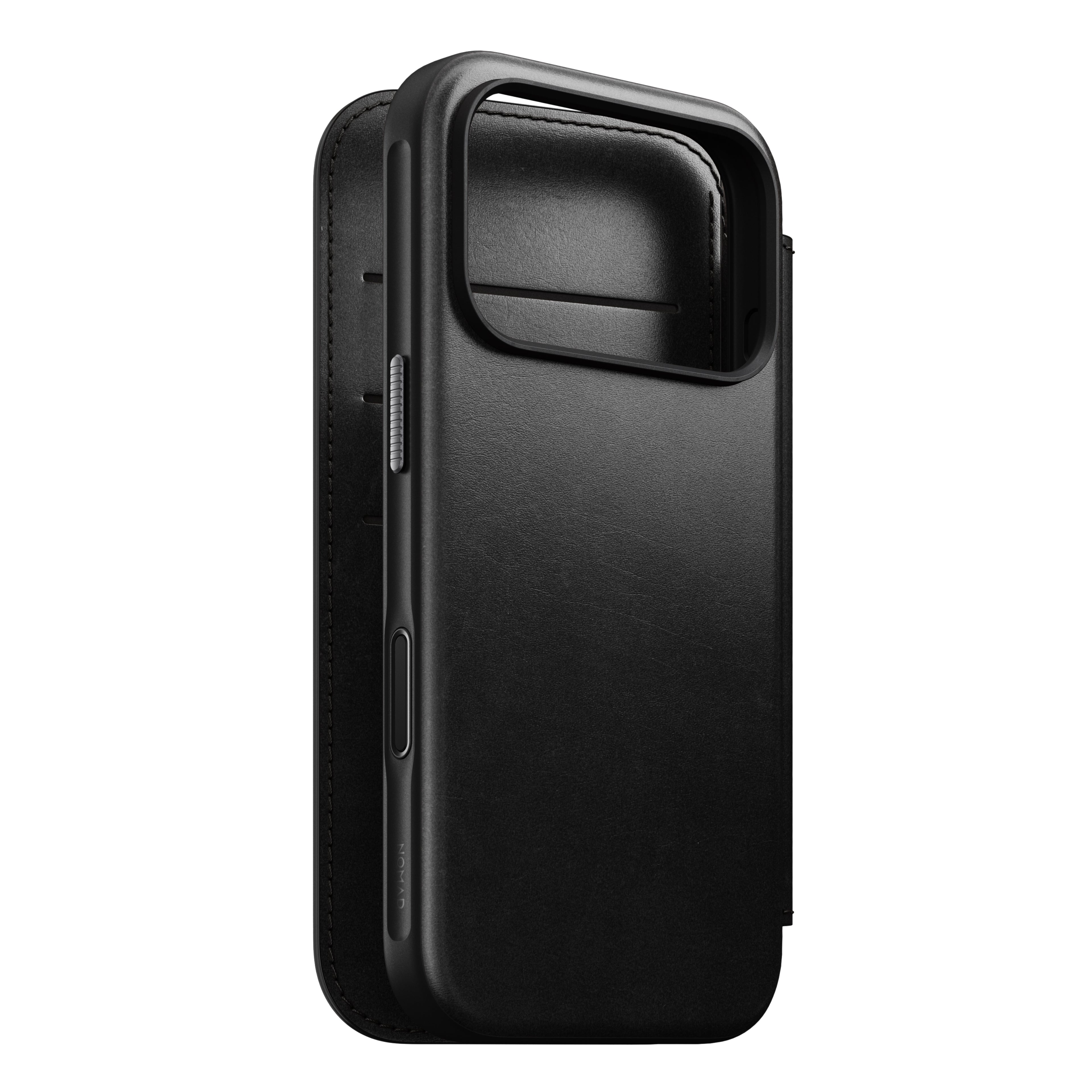 Modern Leather Folio for iPhone 17 – presume