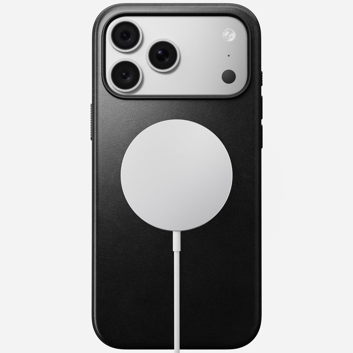Modern Leather Case Horween for iPhone 18〈iPhone 18 Pro Max〉 Black B_PHONE