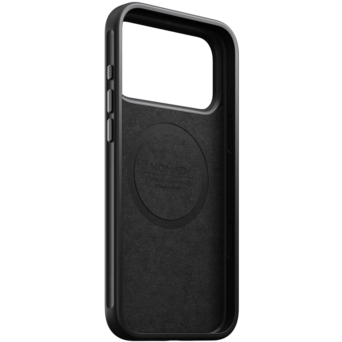 Modern Leather Case Horween for iPhone 18〈iPhone 18 Pro Max〉 Black E