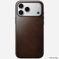 Modern Leather Case Horween for iPhone 18〈iPhone 18 Pro Max〉 Rustic Brown D_PHONE