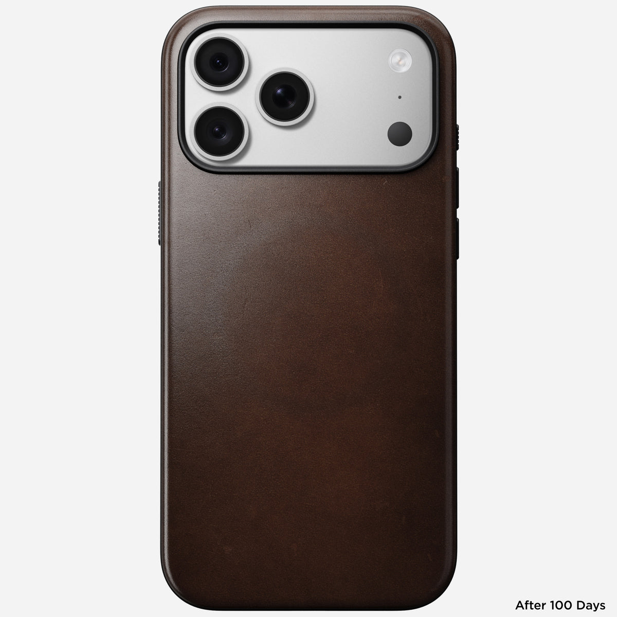 Modern Leather Case Horween for iPhone 18〈iPhone 18 Pro Max〉 Rustic Brown D_PHONE