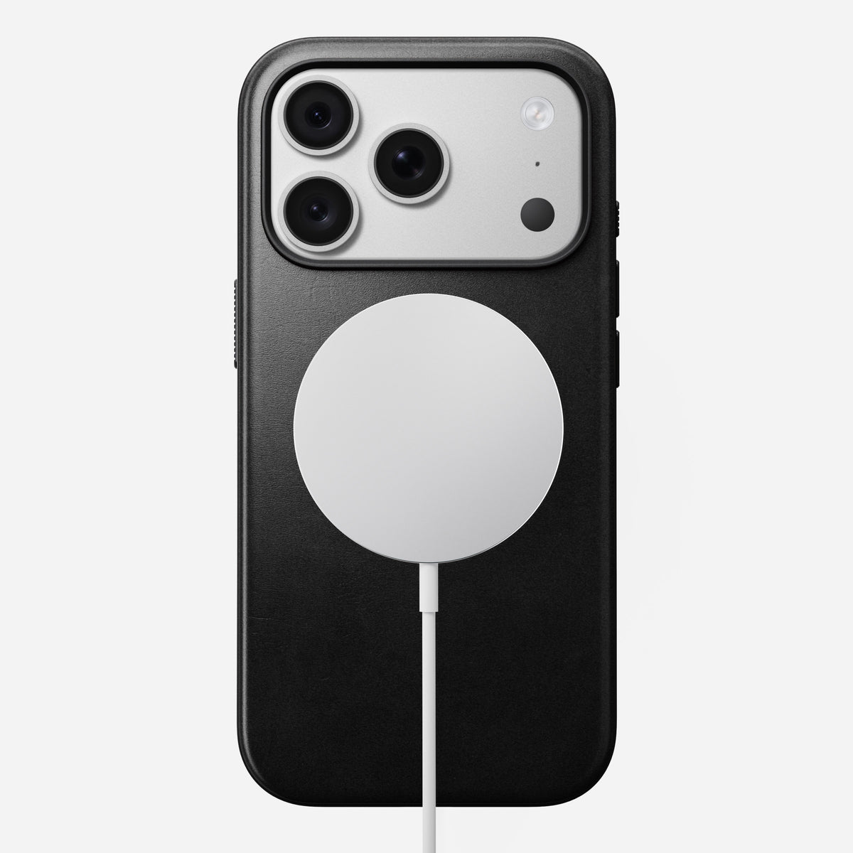 Modern Leather Case Horween for iPhone 18〈iPhone 18 Pro〉 Black B_PHONE