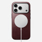 Modern Leather Case Horween for iPhone 18〈iPhone 18 Pro〉 Burgundy B_PHONE