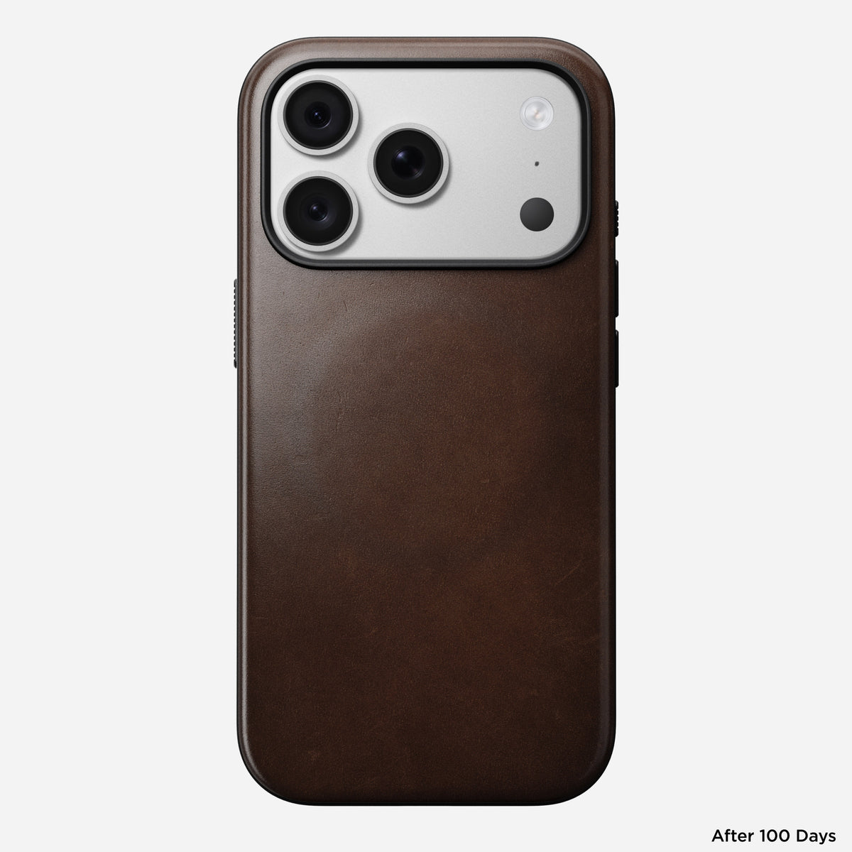 Modern Leather Case Horween for iPhone 18〈iPhone 18 Pro〉 Rustic Brown D_PHONE