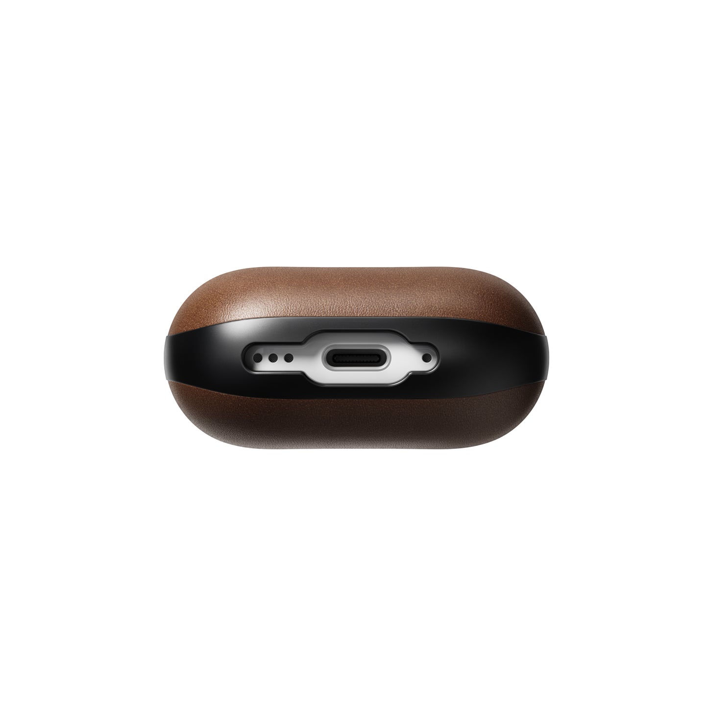 Modern Leather Case｜AirPods（第4世代）対応〈Brown〉