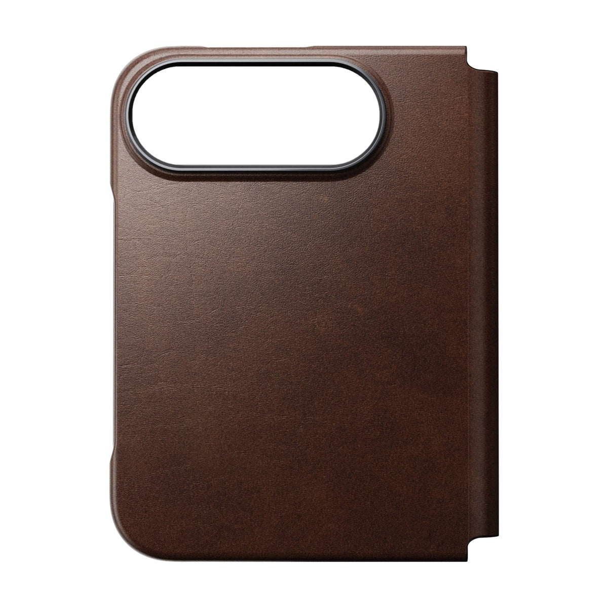 Traditional Leather Folio for iPhone Fold iPhone Fold Rustic Brown