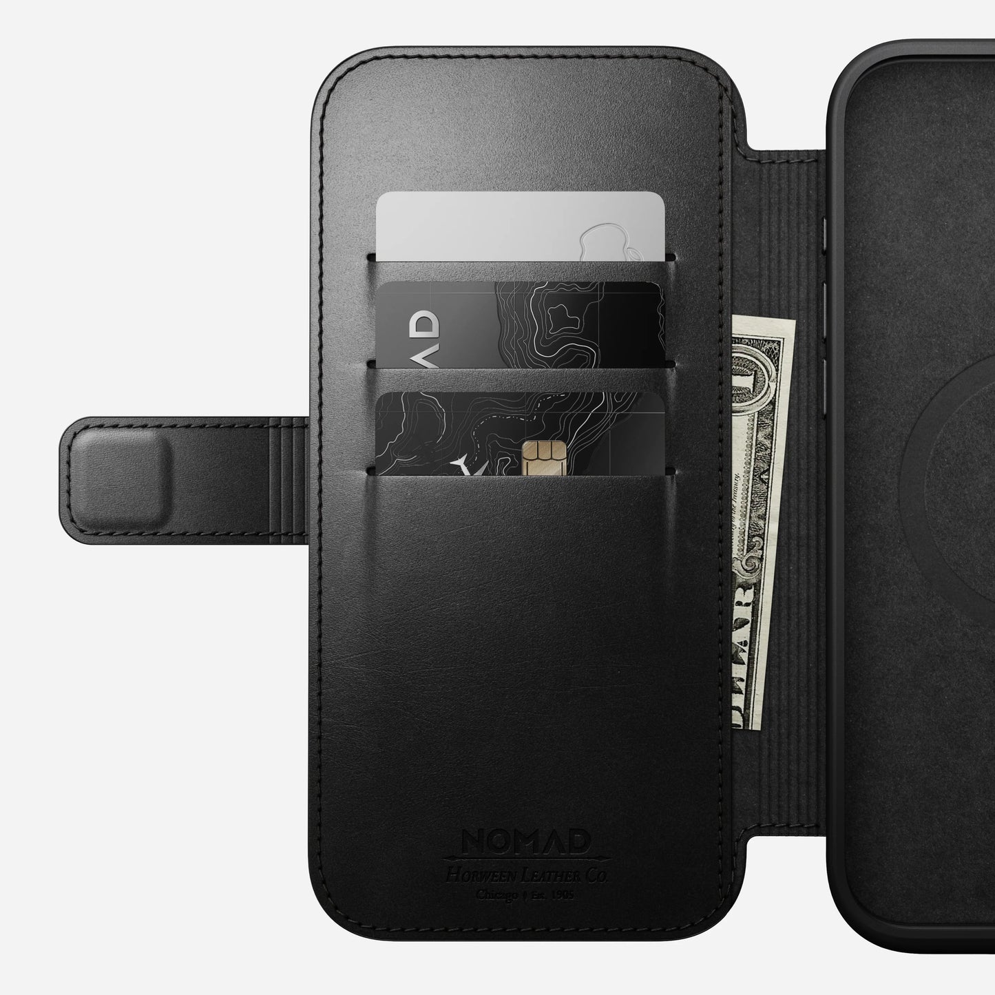 Modern Folio Leather Case iPhone 16PRO