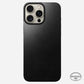 Magnetic Leather Back for iPhone 16 Pro